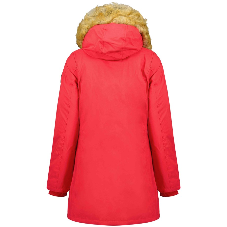 Damen Canadian Peak Parka | Dinastipeak Red Rm Bs2 Lady 001