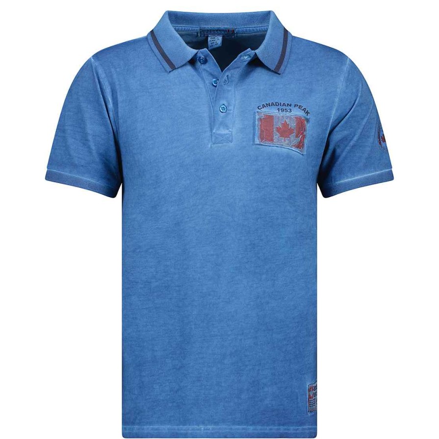 Herren Canadian Peak Polo | Kotzeak Blue Rm Herren 249