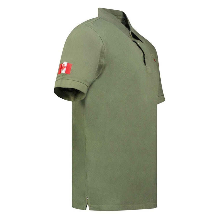 Herren Canadian Peak Polo | Karseak Khaki Rm Herren 249