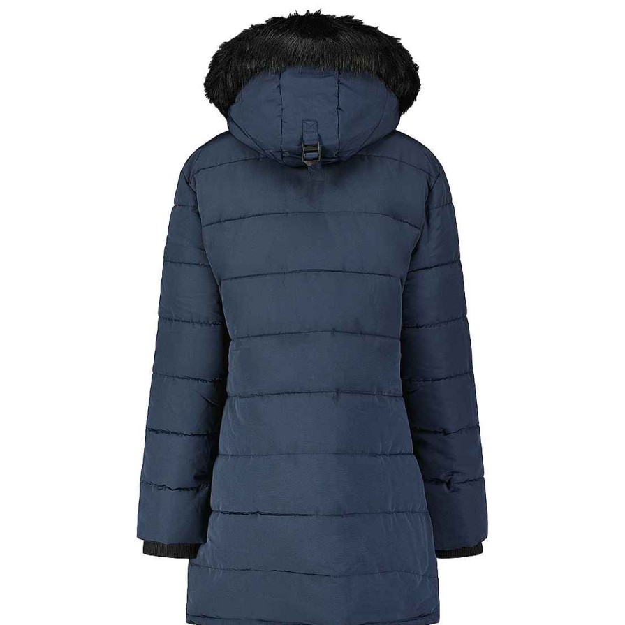 Damen Canadian Peak Parka | Autruchemai Navy Mt Lady 001