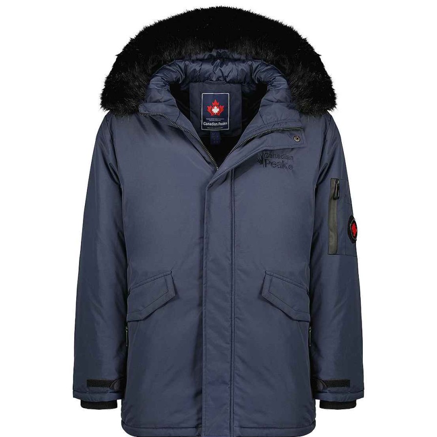 Damen Canadian Peak Parka | Adaneaka Bs Cp Navy Lady 056