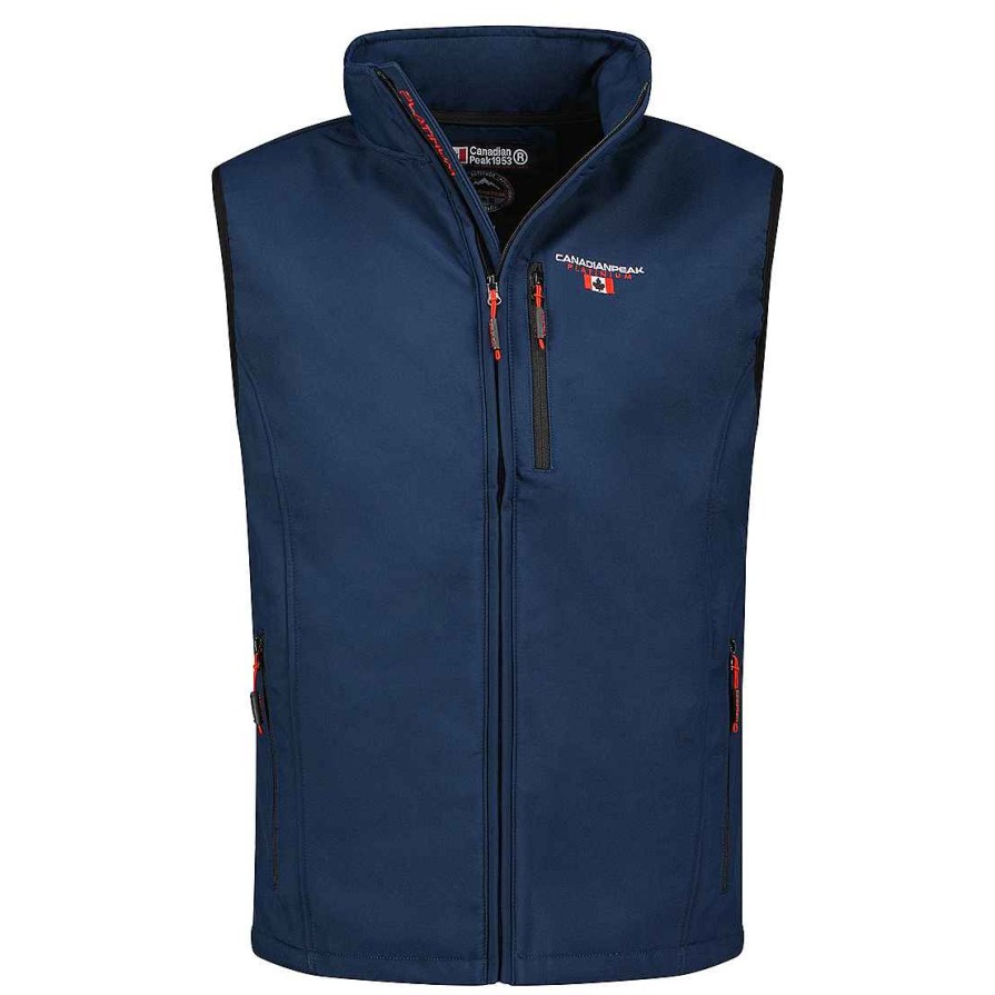 Herren Canadian Peak Soft Shell | Vakiteak Softshell Navy Rm Herren 250