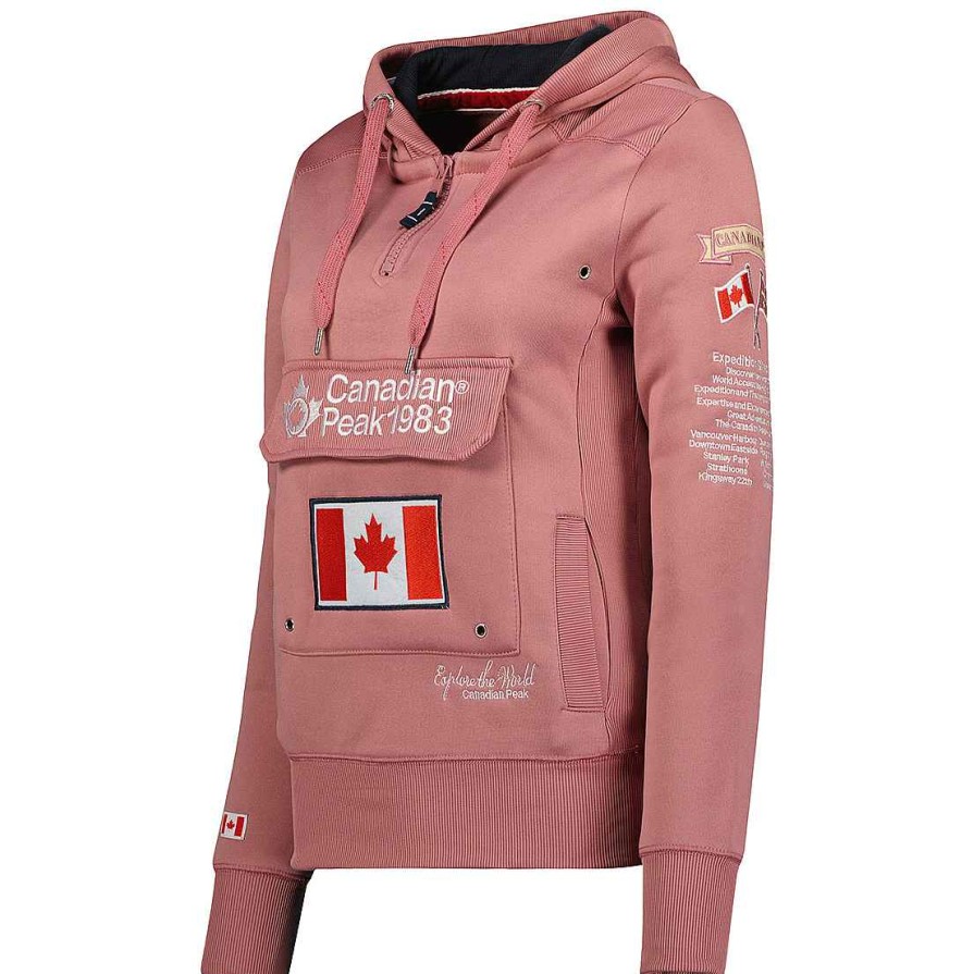 Damen Canadian Peak Schweis | Gyrelle Powder Pink Cp Lady 054 Pop