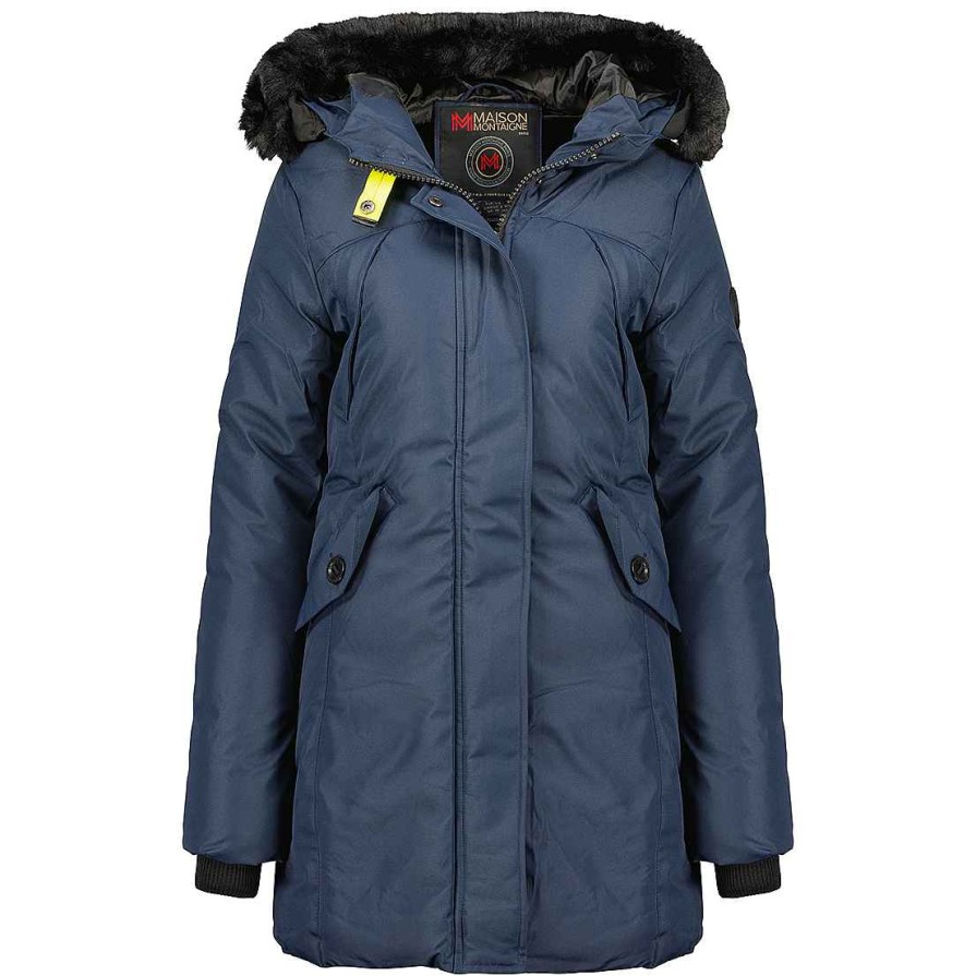 Damen Canadian Peak Parka | Cherimai Navy Rm Lady 021