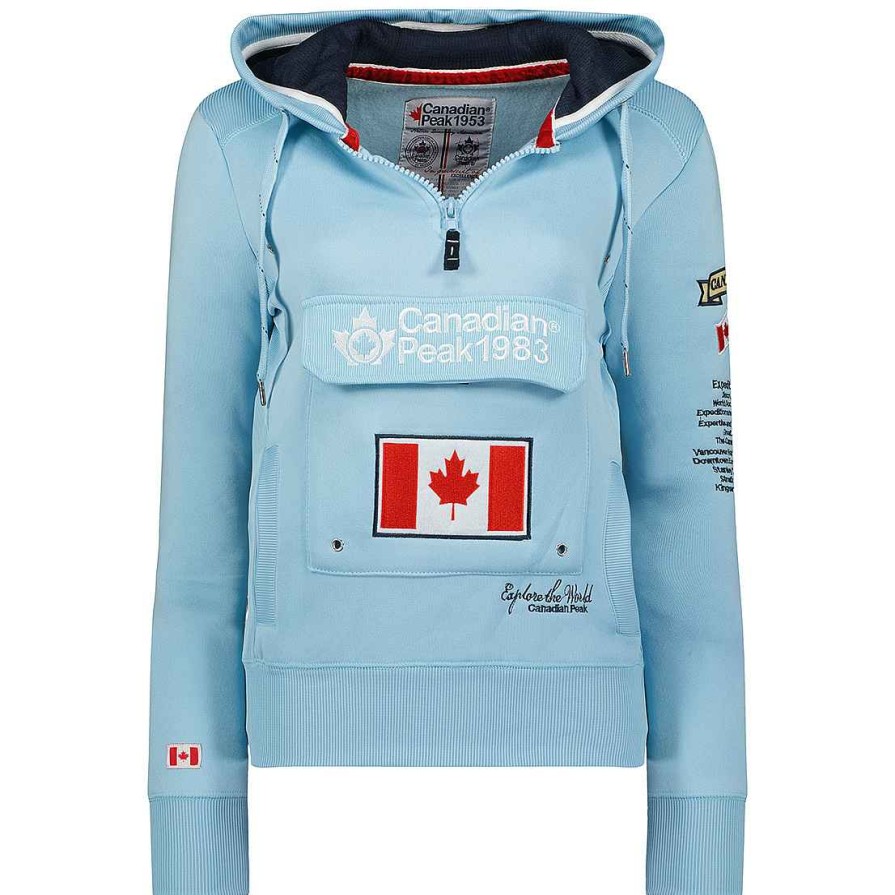 Damen Canadian Peak Schweis | Gyrelle Sky Blue Cp Lady 054 Pop