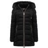 Damen Canadian Peak Parka | Bilomai Long Black Rm Lady 001