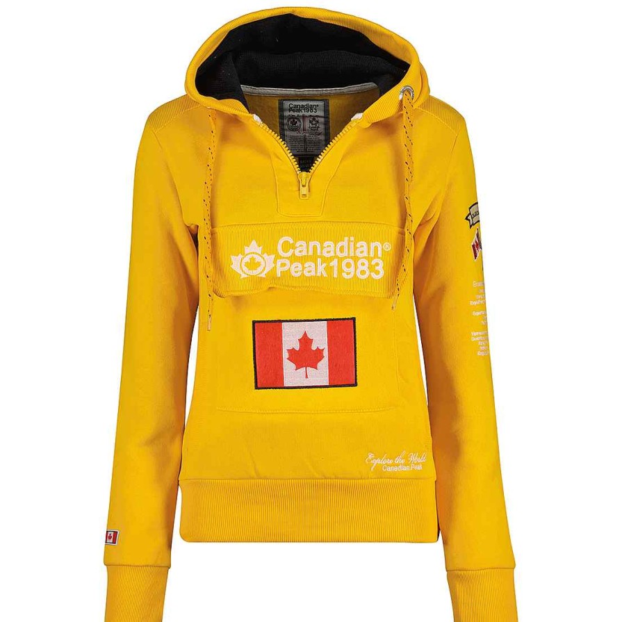 Damen Canadian Peak Schweis | Gyrelle Mustard Cp Lady 054 Pop