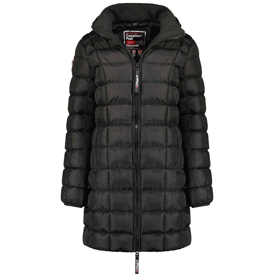 Damen Canadian Peak Jacke | Bambolineak Long Black Rm Lady 079