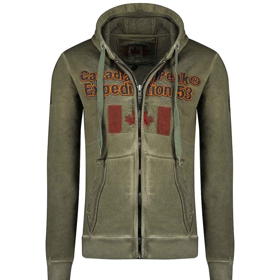 Herren Canadian Peak Schweis | Gimdeak Khaki Rm Men 100 Bs