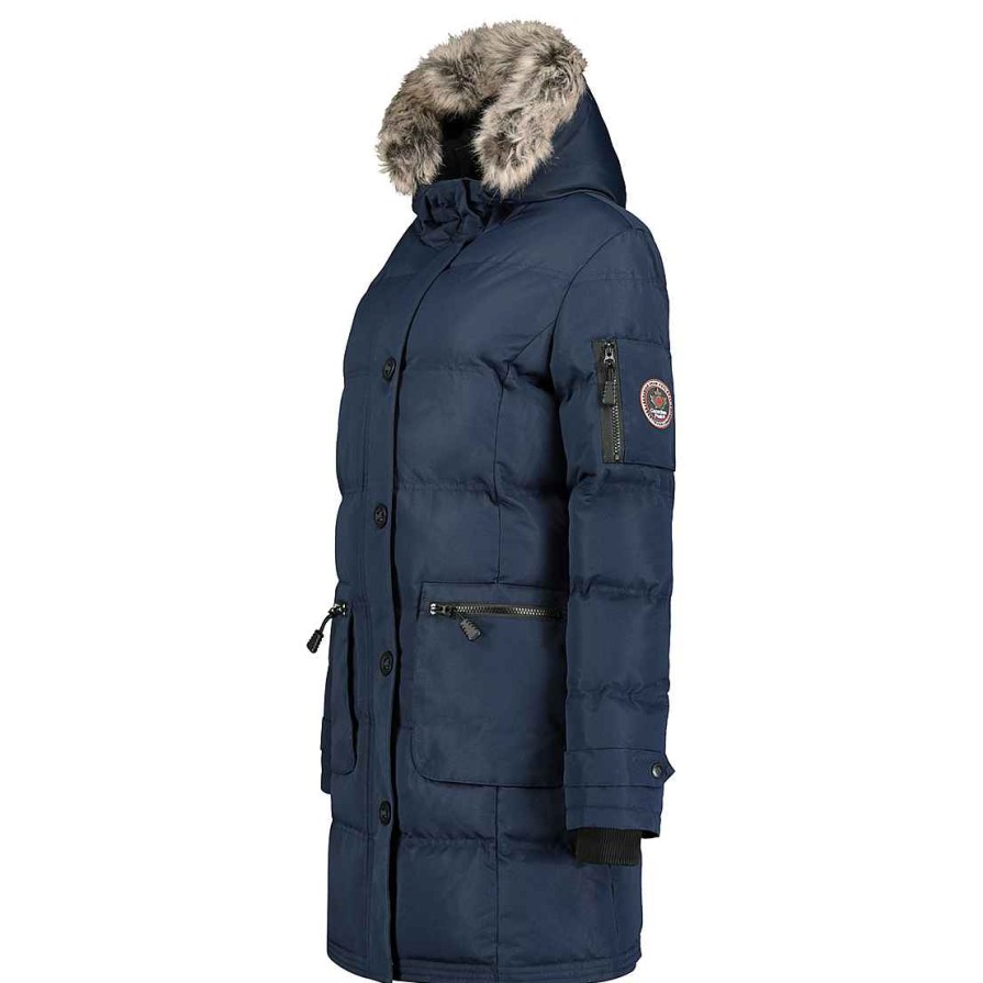 Damen Canadian Peak Parka | Axelus Navy Lady 070