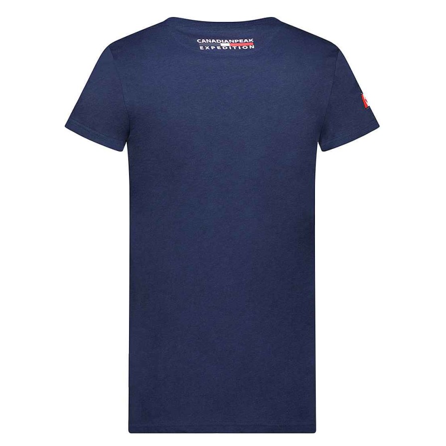 Herren Canadian Peak T-Shirt | Jurbeak Navy Rm Herren 235