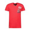 Herren Canadian Peak T-Shirt | Jantrail Red Rm Cp Herren 249