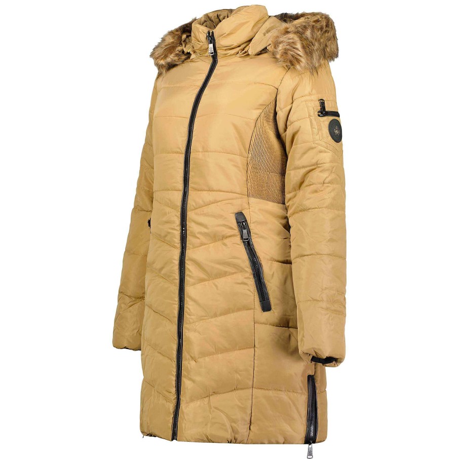 Damen Canadian Peak Parka | Armonica Taupe Lady 045