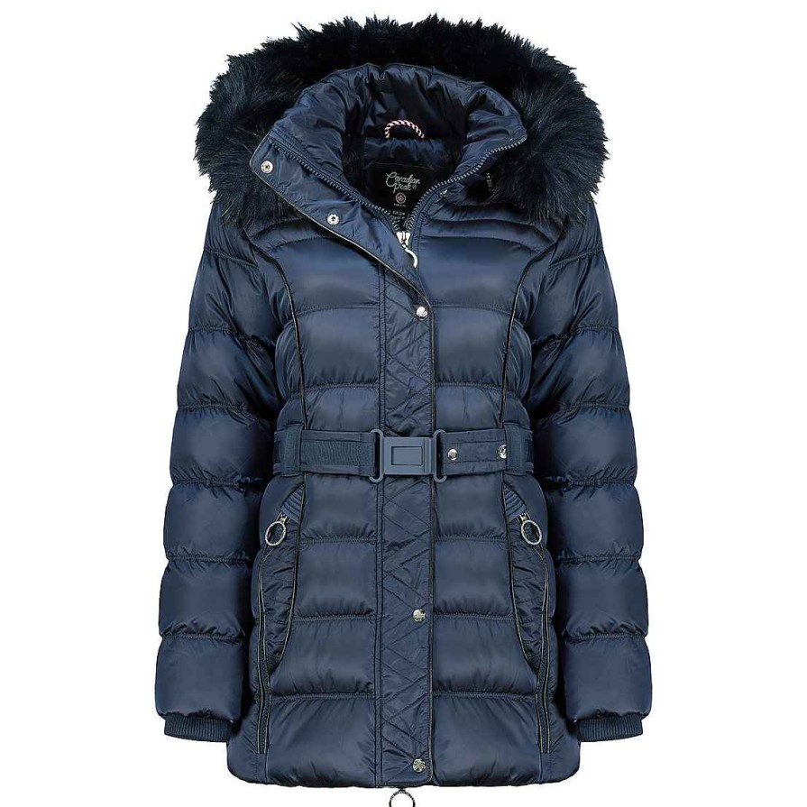 Damen Canadian Peak Parka | Aimeraudeak Navy Bs Rm Cp Lady 070