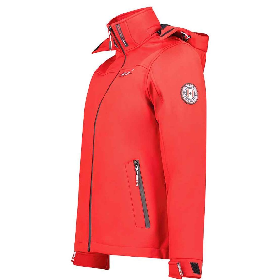 Damen Canadian Peak Soft Shell | Takeneak Lady Red Rm Bs 009