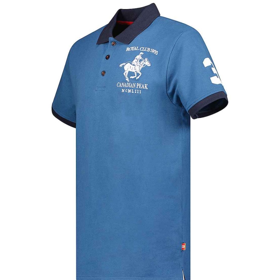 Herren Canadian Peak Polo | Koltoneak Blue Rm Herren 419