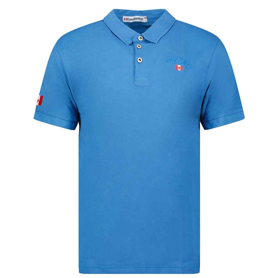 Herren Canadian Peak Polo | Karseak Blue Rm Herren 249