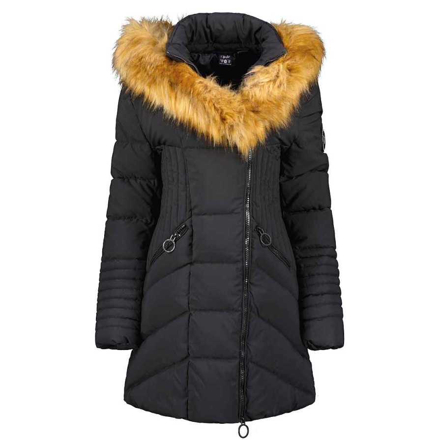 Damen Canadian Peak Parka | Chayeak Black Rm Bs2 Lady 068