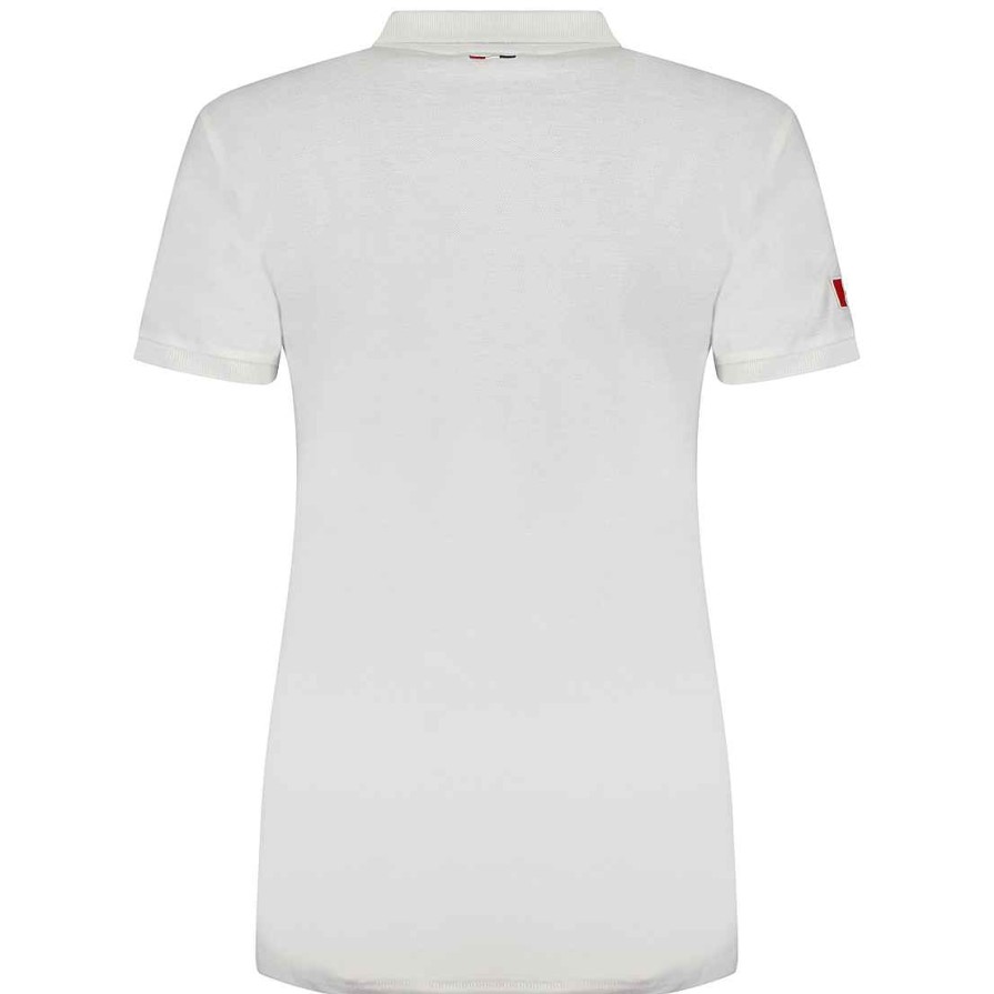 Damen Canadian Peak Polo | Kellyeak White Rm Lady 419