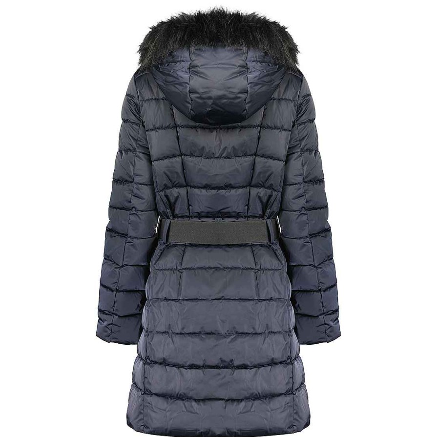 Damen Canadian Peak Parka | Anemoneak Navy Lady 045