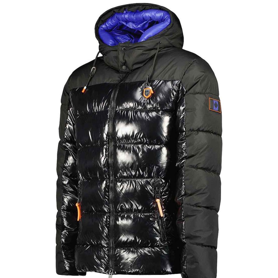 Herren Canadian Peak Jacke | Adventeak Black Men 068