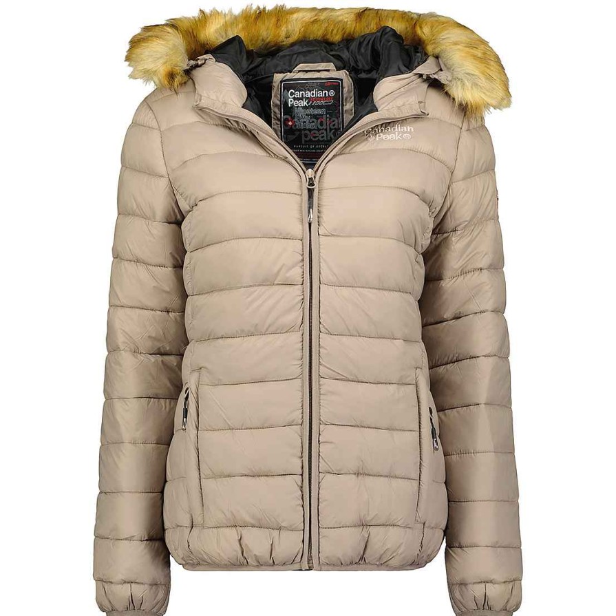 Damen Canadian Peak Jacke | Atocha Taupe Cp Bs Lady 001