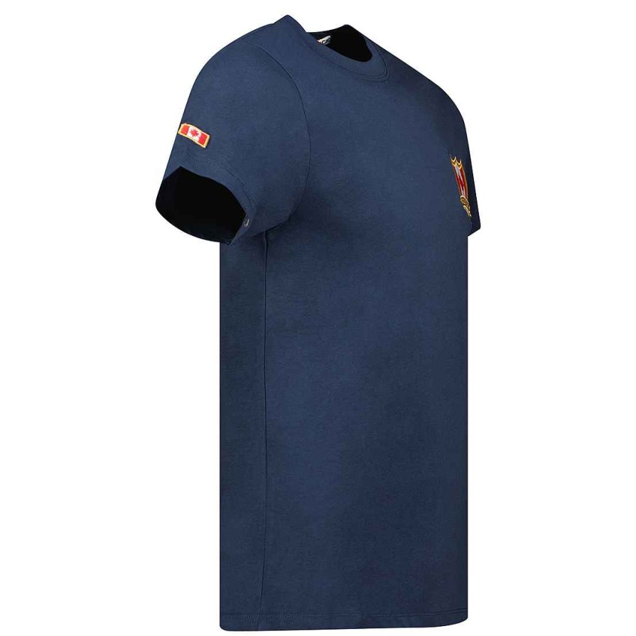 Herren Canadian Peak T-Shirt | Jeganteak Navy Rm Herren 249