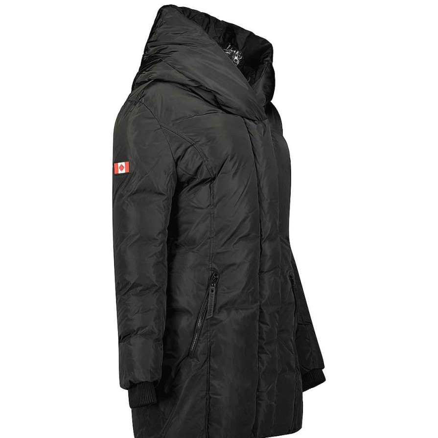 Damen Canadian Peak Parka | Ablackstoneak Black Rm Bs Lady 068