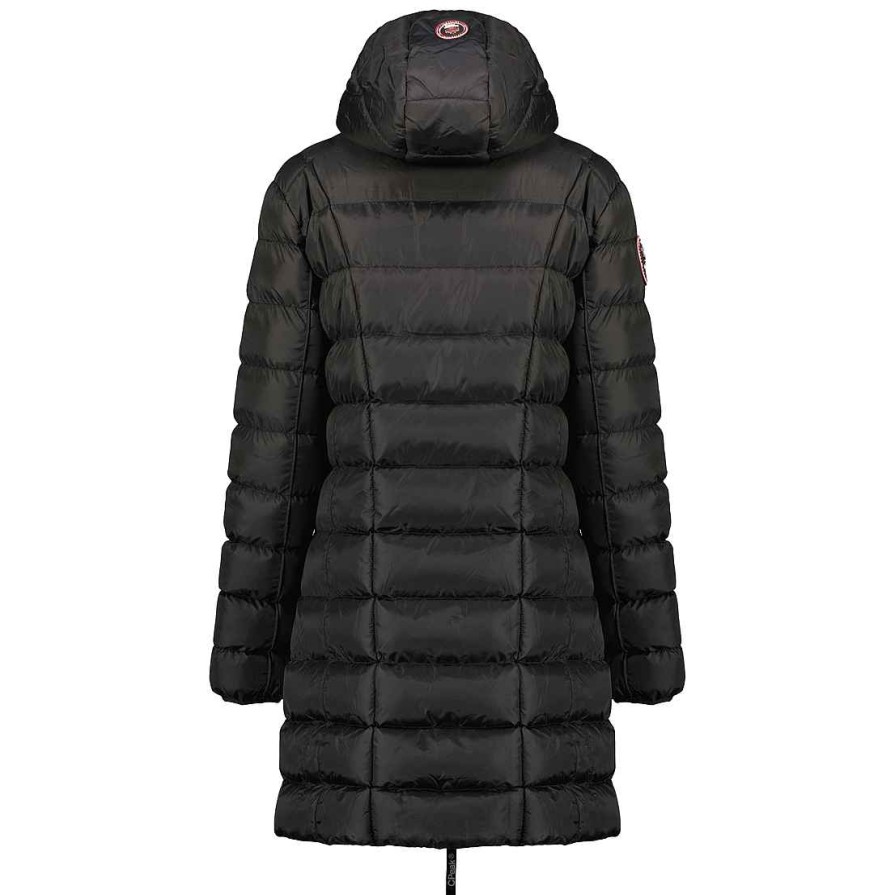 Damen Canadian Peak Jacke | Bambolineak Long Black Rm Lady 079