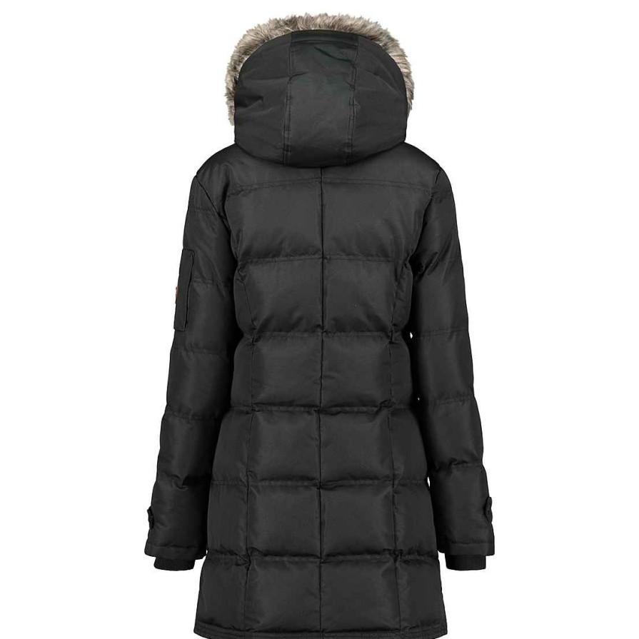 Damen Canadian Peak Parka | Axelus Black Lady 070