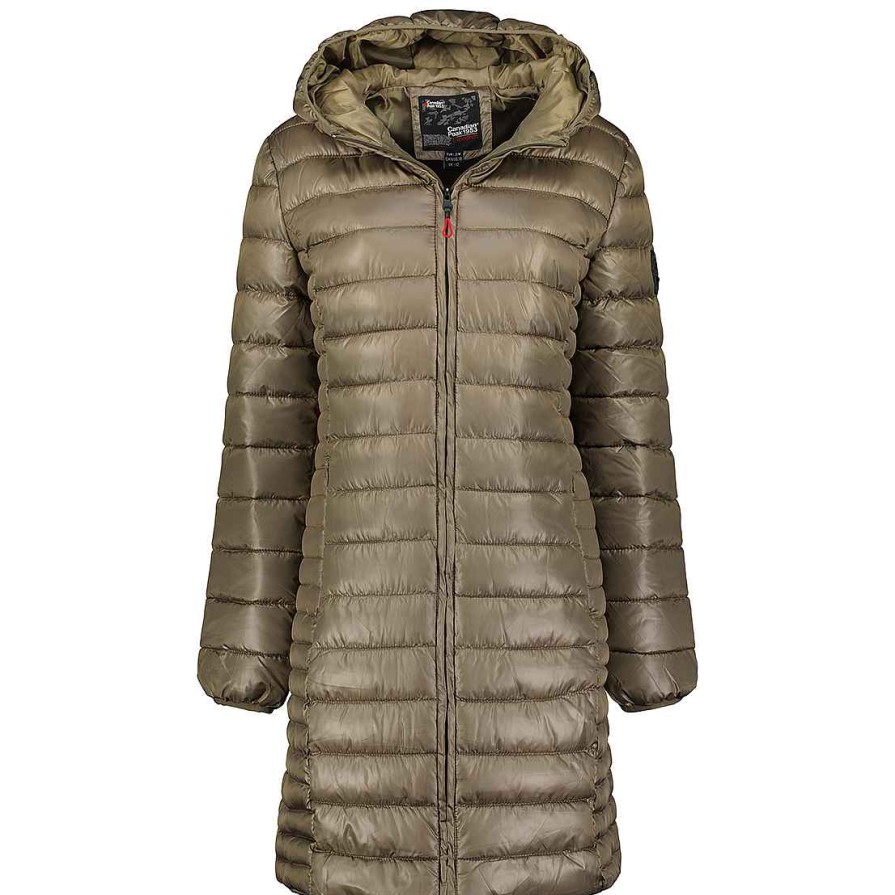 Damen Canadian Peak Jacke | Colombiana Long Hood Storm Lady Rm Cp Bs 096