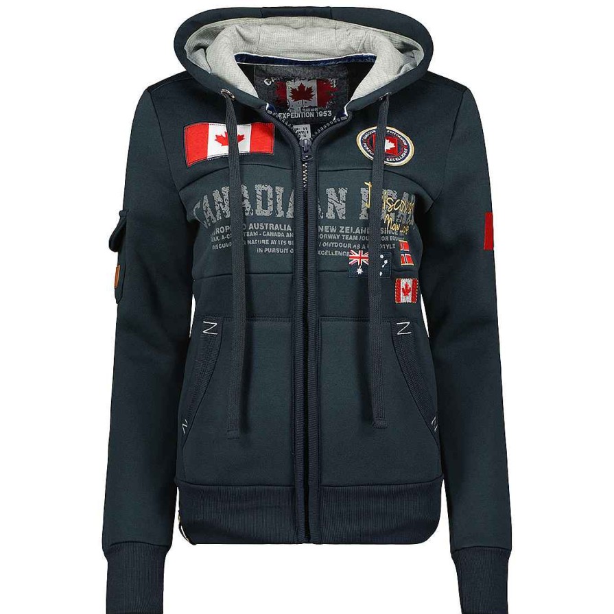 Damen Canadian Peak Schweis | Fipeak Navy Lady 007 Rm