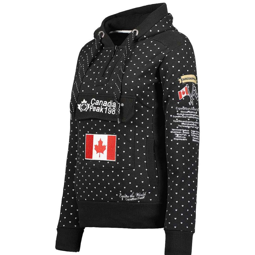 Damen Canadian Peak Schweis | Gyrelle Coeur Black Lady 100 Rm