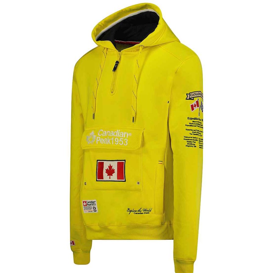 Herren Canadian Peak Schweis | Galapagos Fluo Yellow Cp Herren 054 Rm