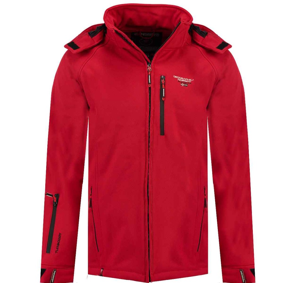 Herren Canadian Peak Soft Shell | Tabooeak Red Rm Herren 009