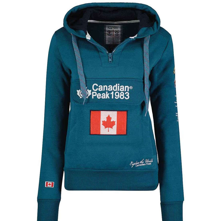 Damen Canadian Peak Schweis | Gyrelle Forest Green Lady Cp Rm 100