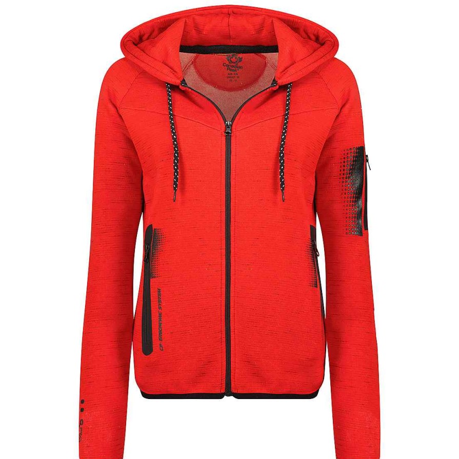 Damen Canadian Peak Schweis | Fanatic Red Lady Bs2 Cp 100