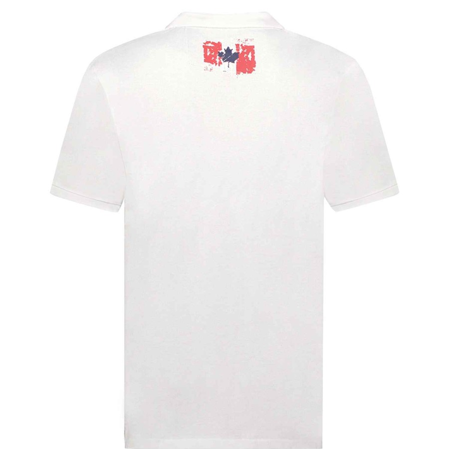 Herren Canadian Peak Polo | Ketchupeak White Rm Herren 235