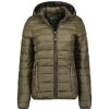 Damen Canadian Peak Jacke | Anguila Hood Khaki Cp Bs Lady 001