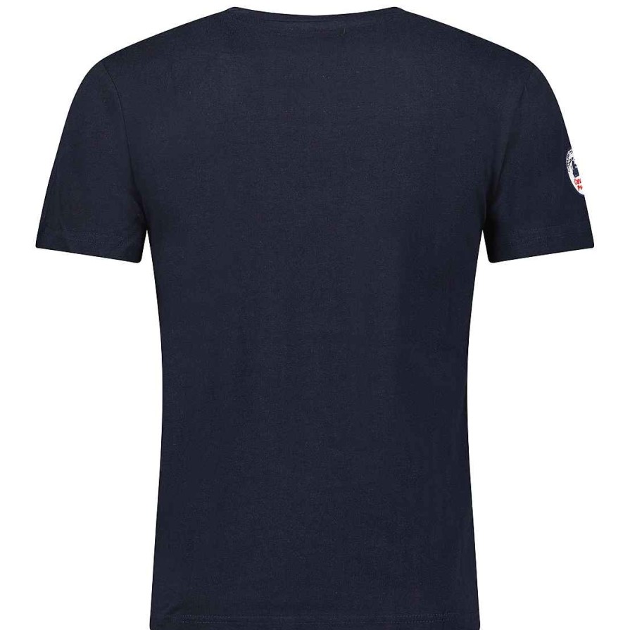 Junge Canadian Peak T-Shirt | Baffeak Boy Navy 100 B64