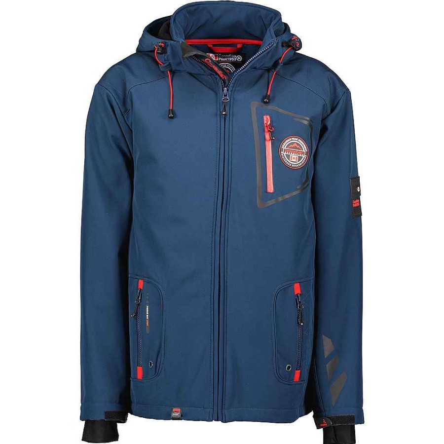 Herren Canadian Peak Soft Shell | Tacibeak Navy Rm Herren 009