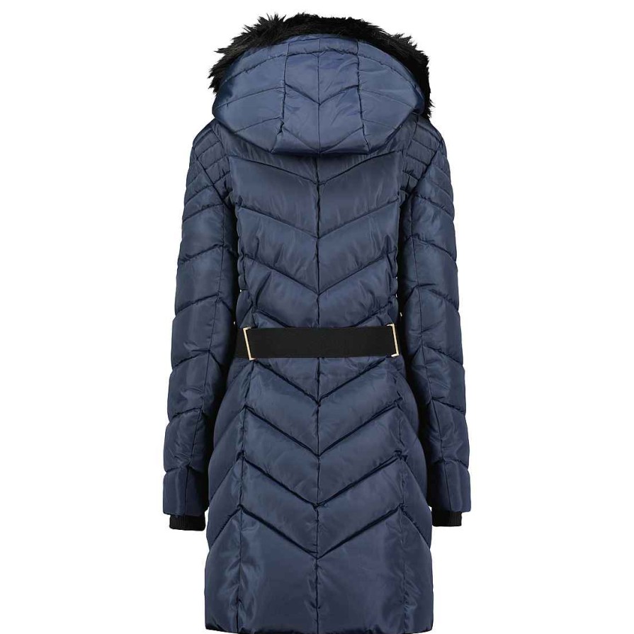 Damen Canadian Peak Parka | Dolmai Navy Lady Mt 068