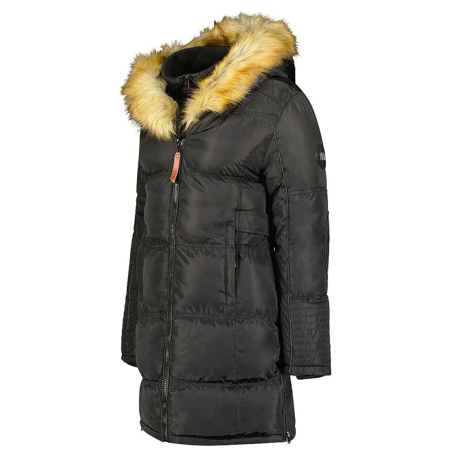 Damen Canadian Peak Parka | Beautimai Black Rm Lady 021