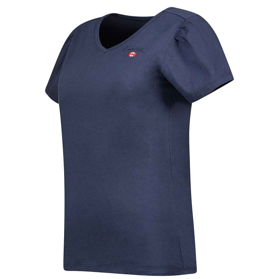 Damen Canadian Peak T-Shirt | Jelodieak Navy Rm Lady 419