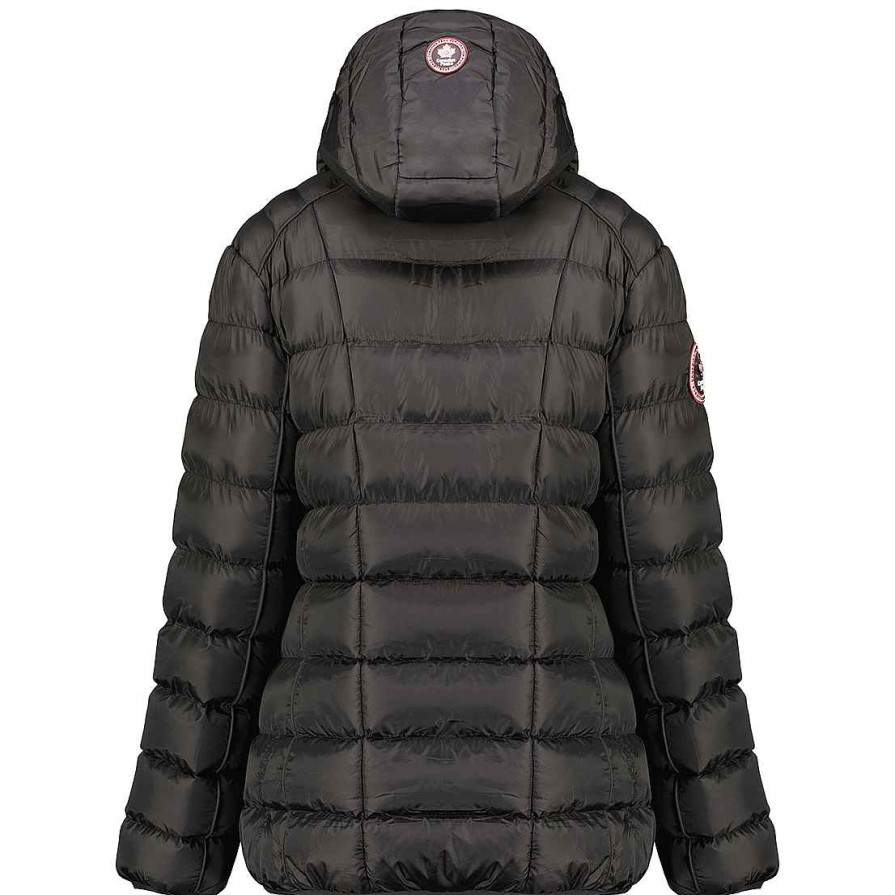 Damen Canadian Peak Jacke | Bambolineak Short Black Rm Lady 079