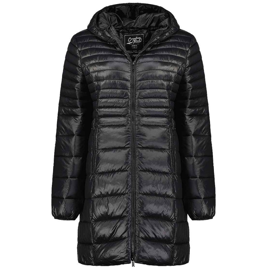 Damen Canadian Peak Parka | Bodeak Black Lady Bs Rm 095