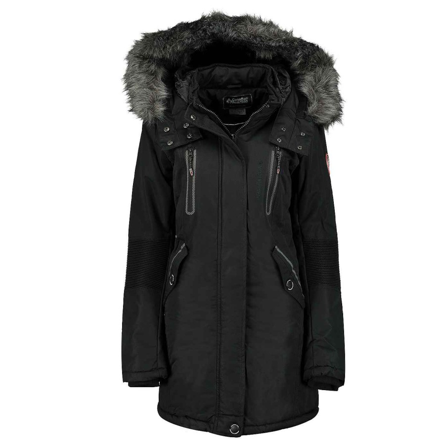 Damen Canadian Peak Parka | Camilly Black Lady 070 Bs