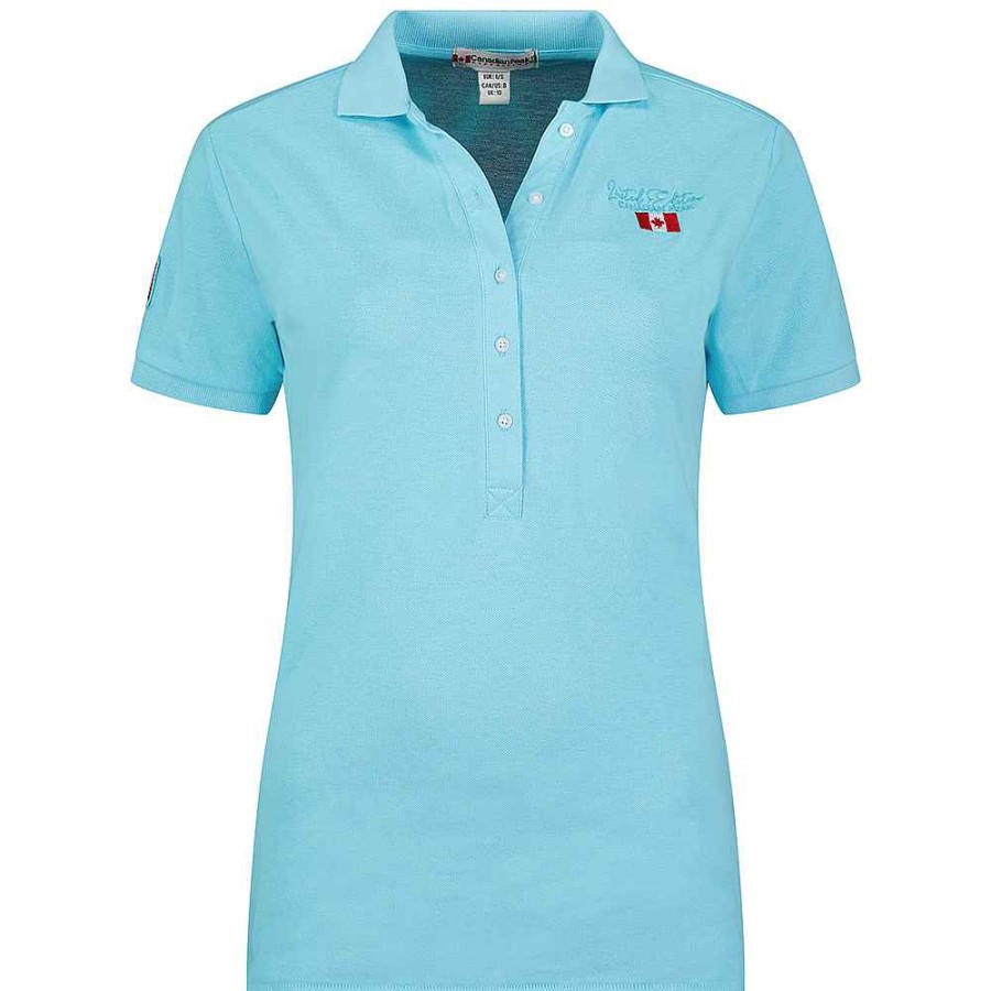 Damen Canadian Peak Polo | Kellyeak Sky Blue Rm Lady 419