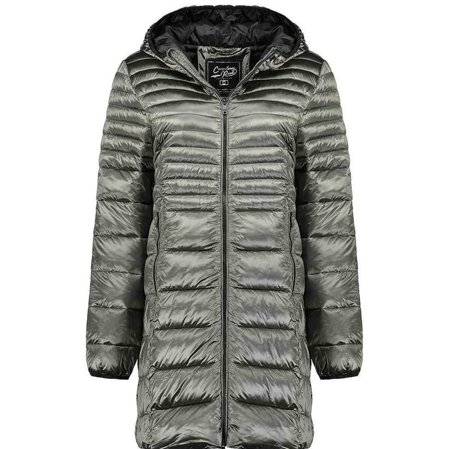 Damen Canadian Peak Parka | Bodeak Dgrey Lady Bs Rm 095