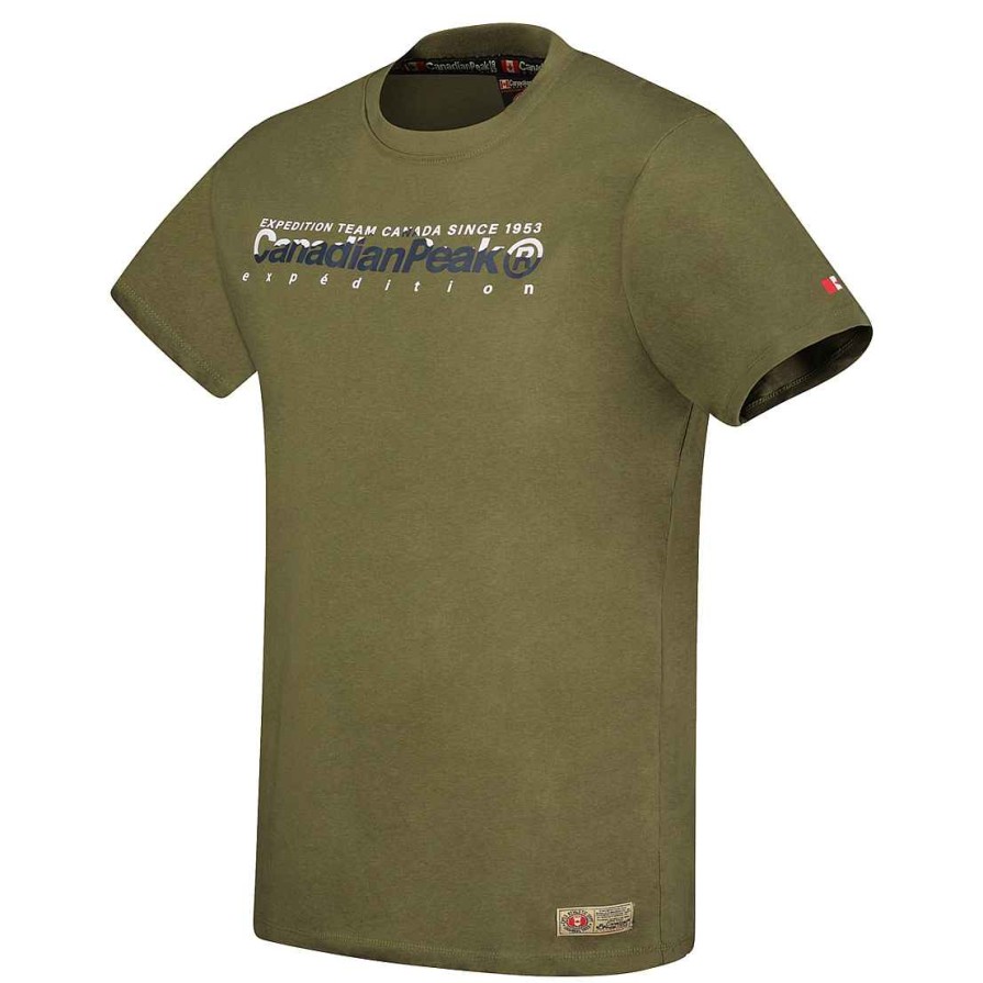 Herren Canadian Peak T-Shirt | Jopeakeak Khaki Rm Herren 249